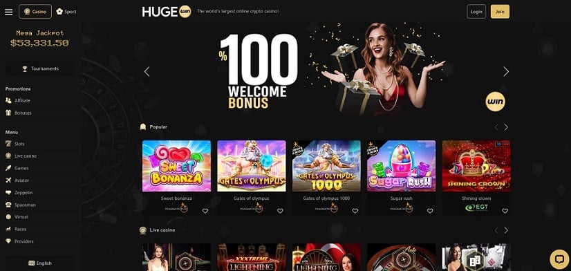 HugeWin Casino