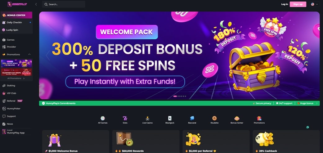 HunnyPlay Casino