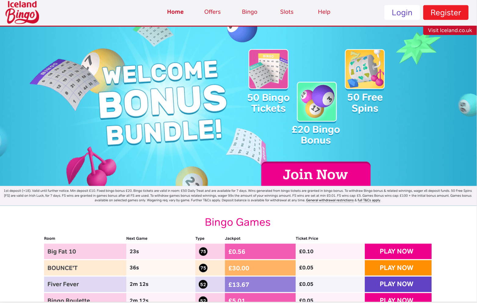 Iceland Bingo Casino