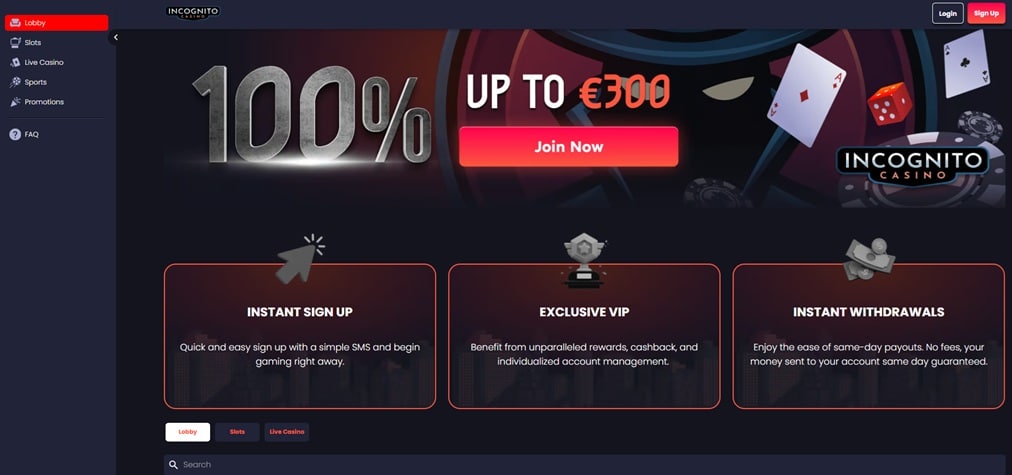 Incognito Casino