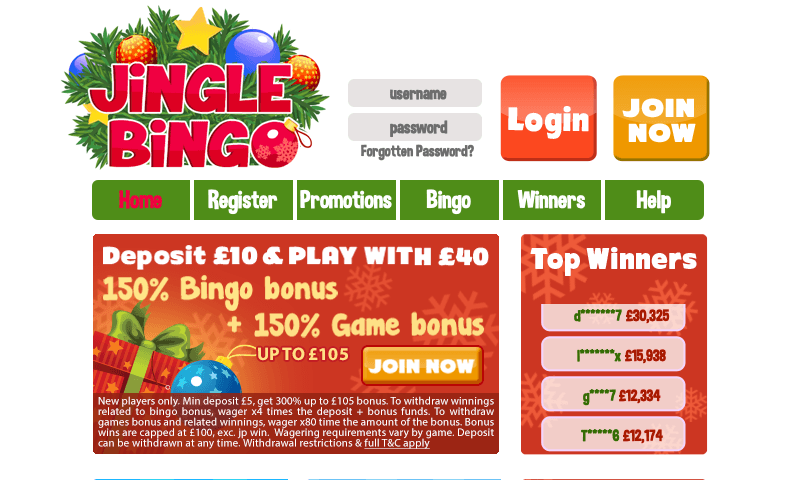 Jingle Bingo Casino