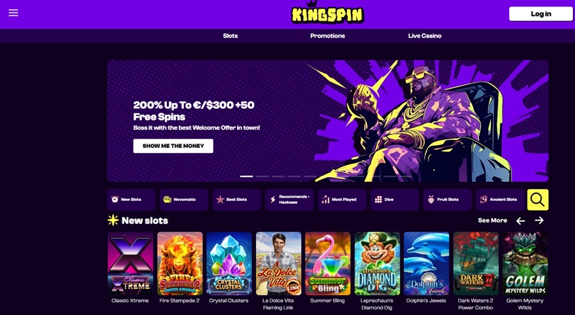 KingSpin Casino