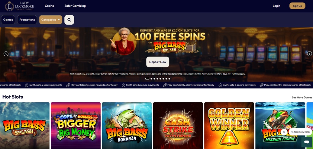 Lady Luckmore Casino