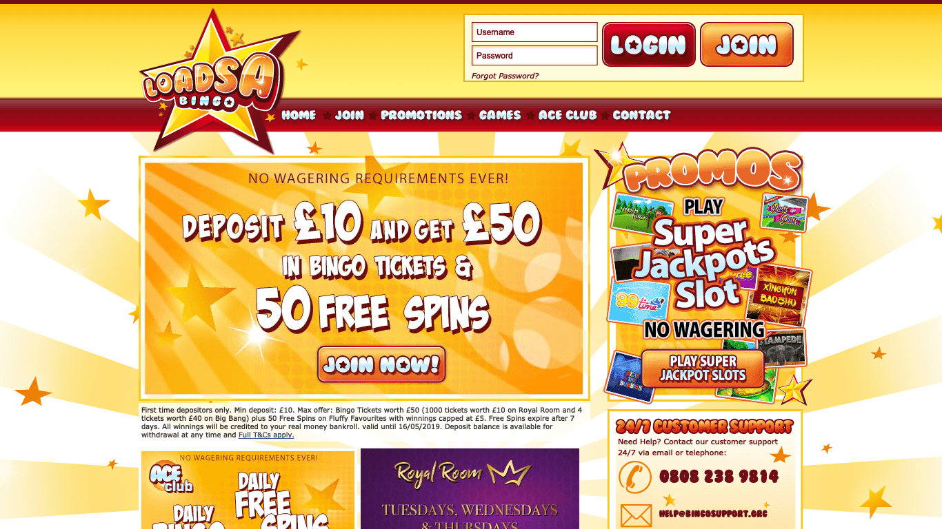 Loadsa Bingo Casino