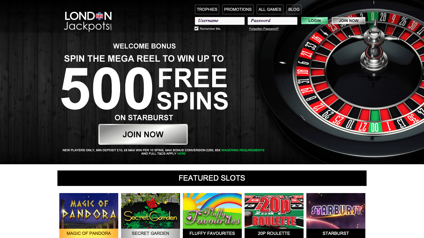 London Jackpots Casino