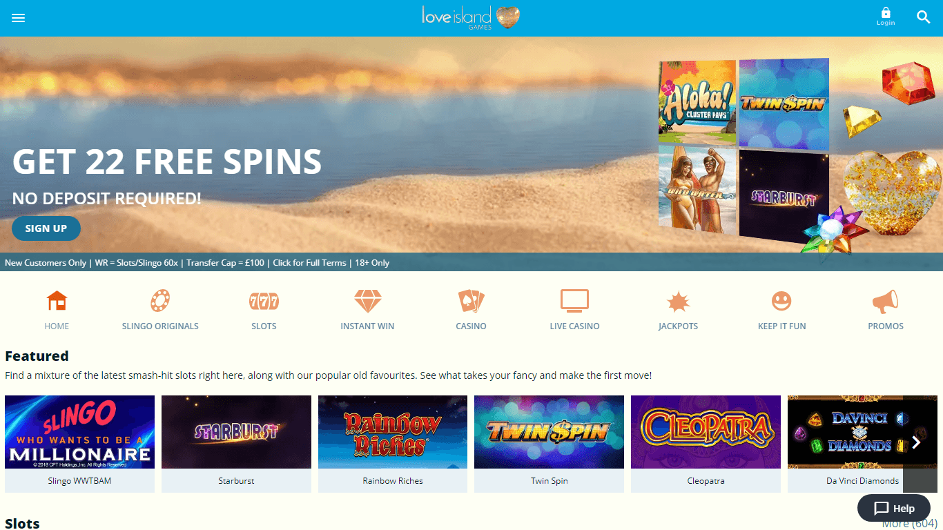 Love Island Games Casino
