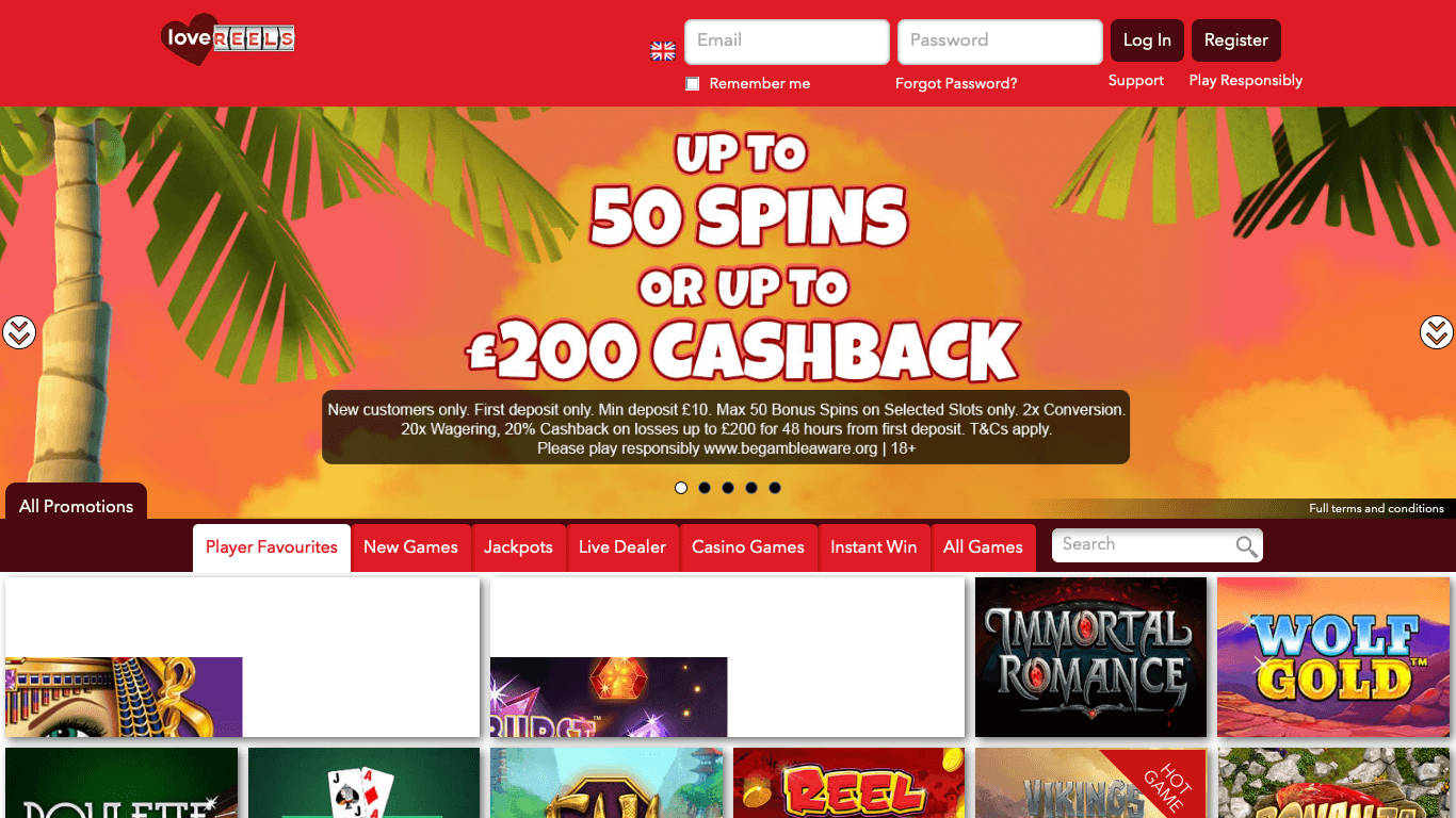 Love Reels Casino