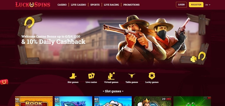 Luck of Spins Casino