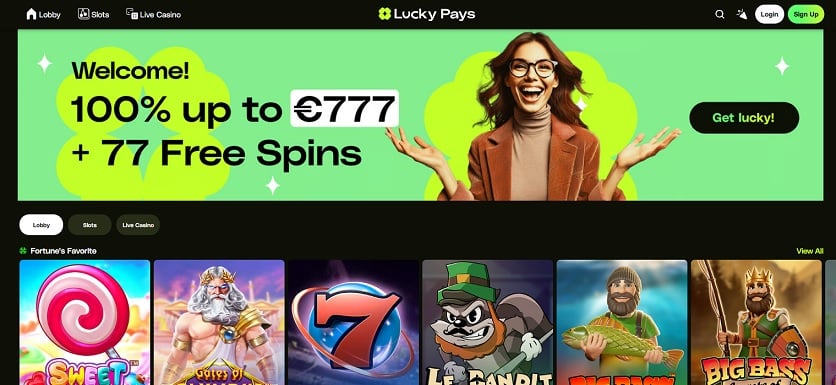 Lucky Pays Casino