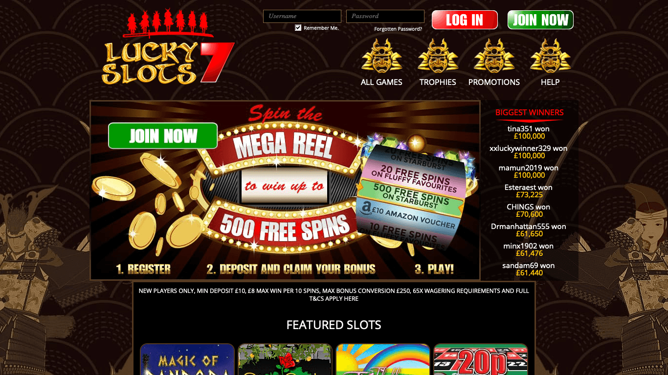 Lucky Slots 7 Casino
