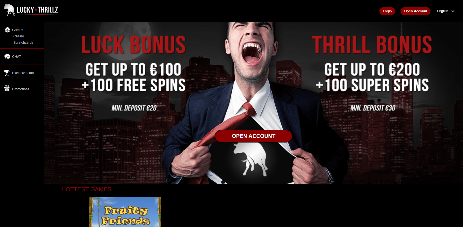 Lucky Thrillz Casino