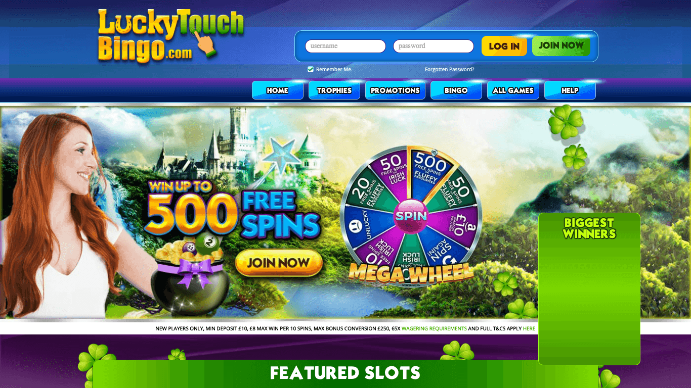 Lucky Touch Bingo Casino