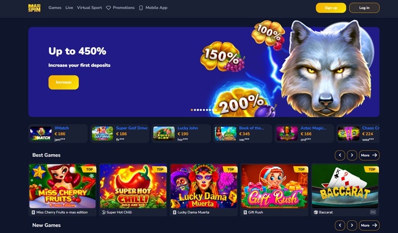 MaxiSpin Casino