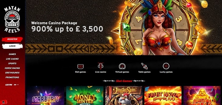 Mayan Reels Casino