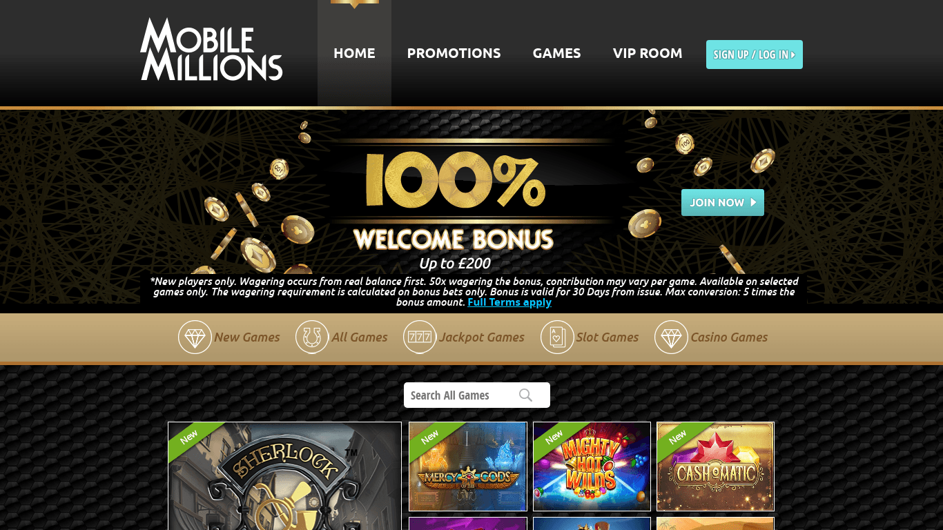 Mobile Millions Casino