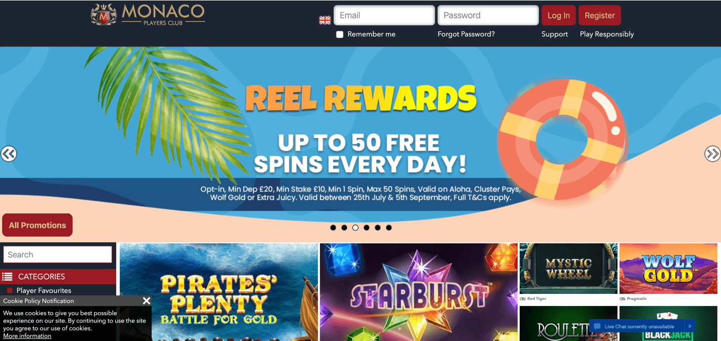 Monaco Players Club Casino