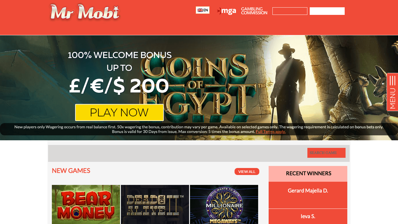 Mr Mobi Casino
