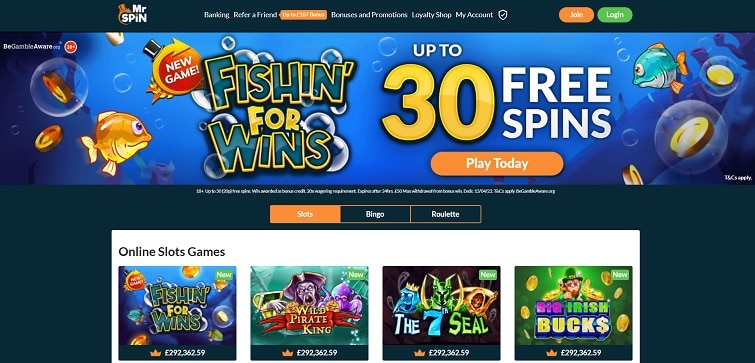 Mr Spin Casino
