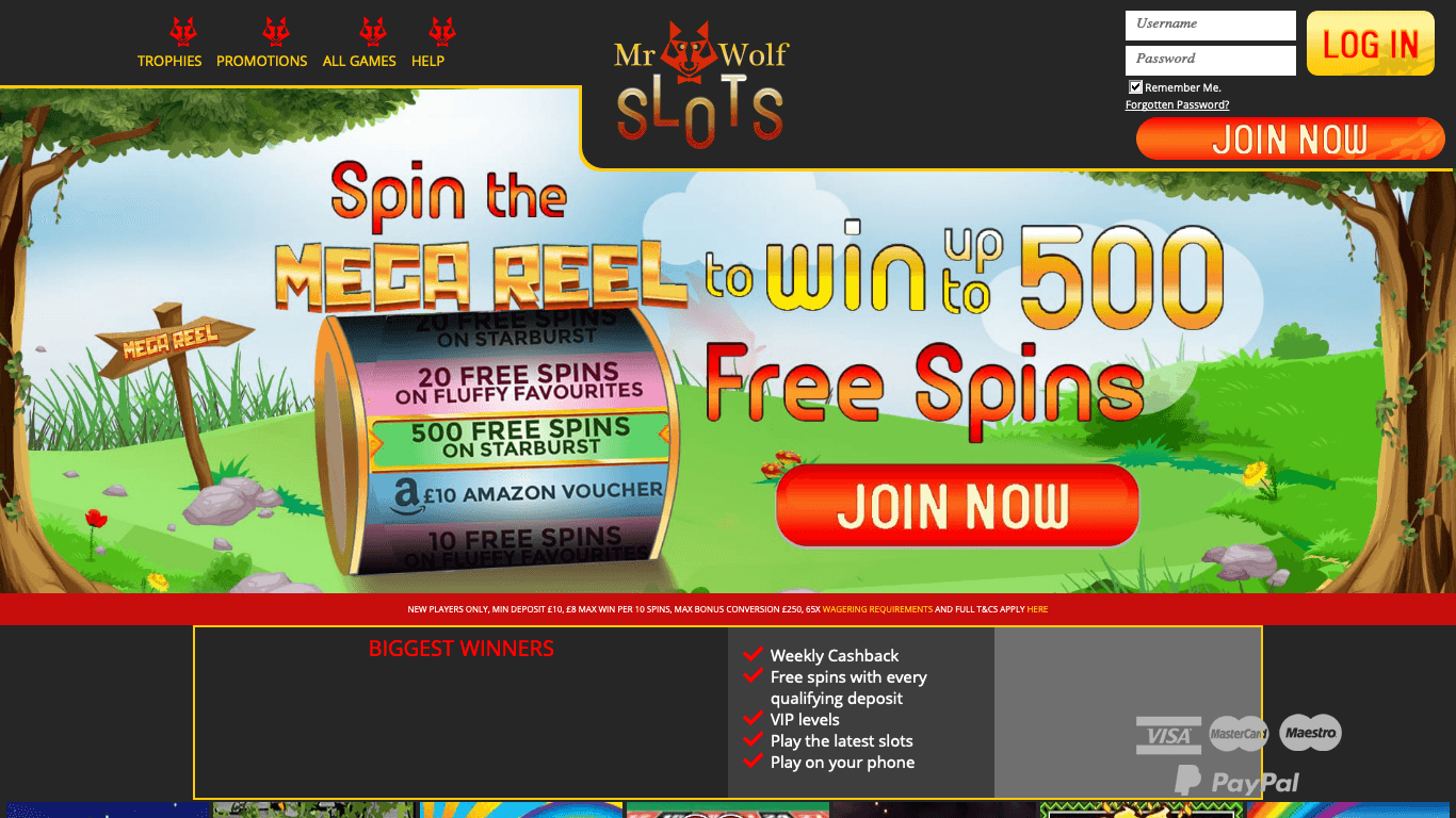 Mr Wolf Slots Casino