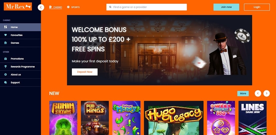 MrRex Casino