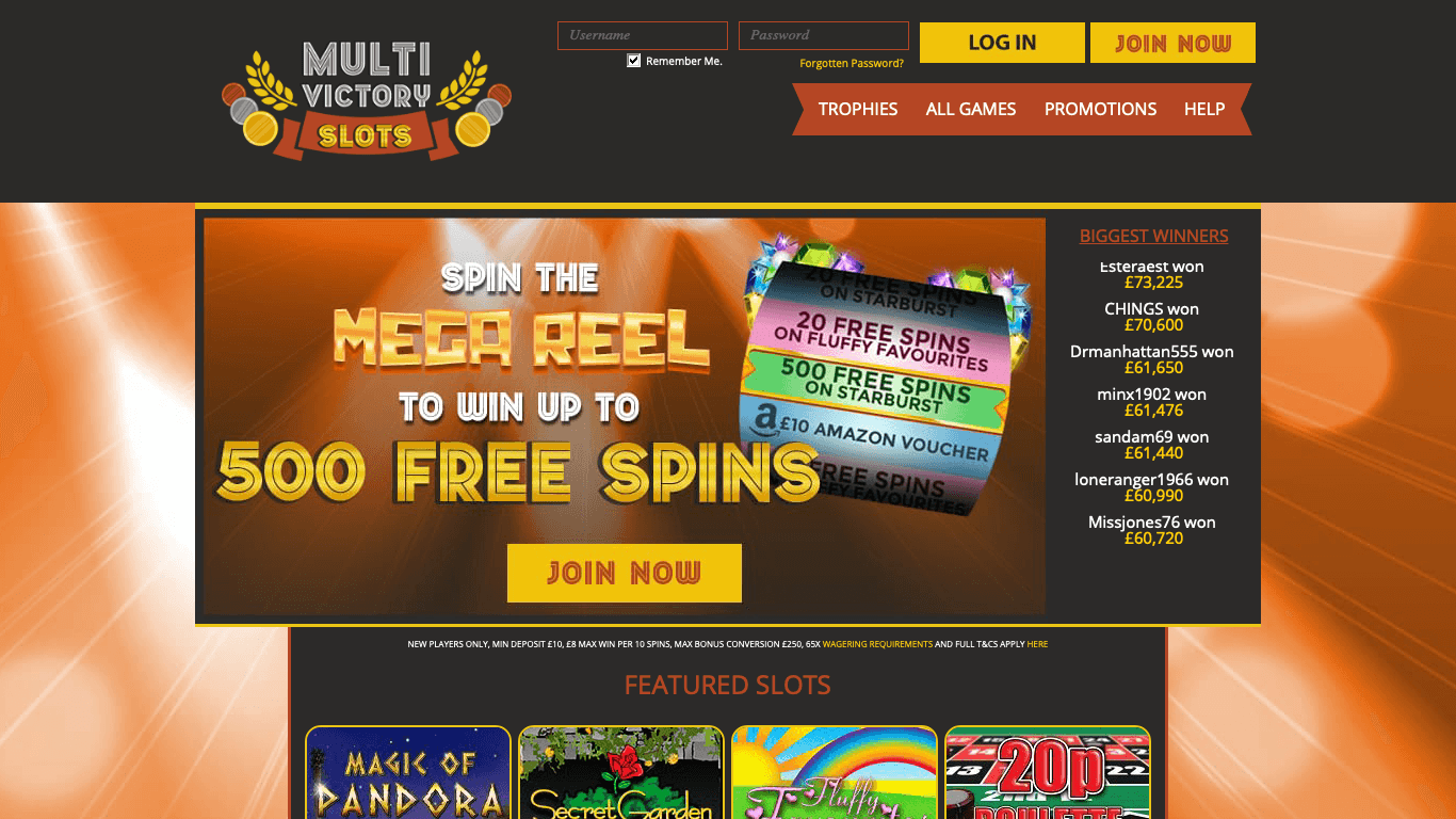 Multi Victory Slots Casino
