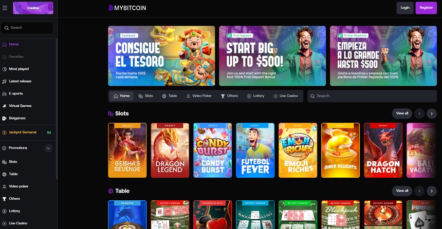Mybitcoin Casino