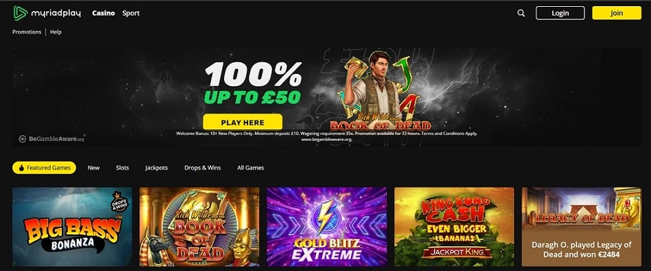 MyriadPlay Casino