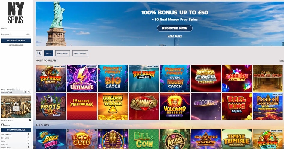 NY Spins Casino