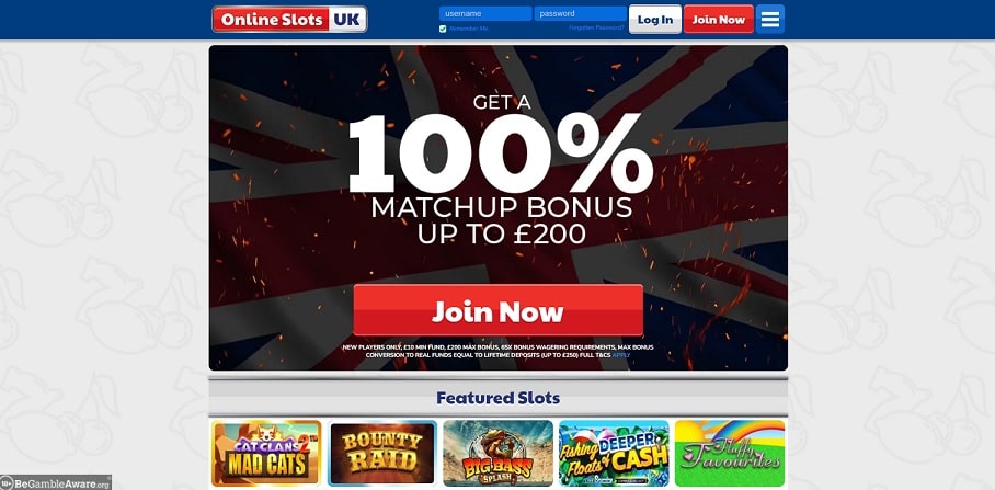 Online Slots UK Casino