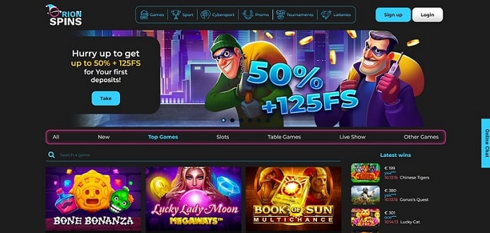 Orion Spins Casino