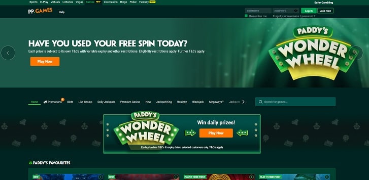 Paddy Power Casino