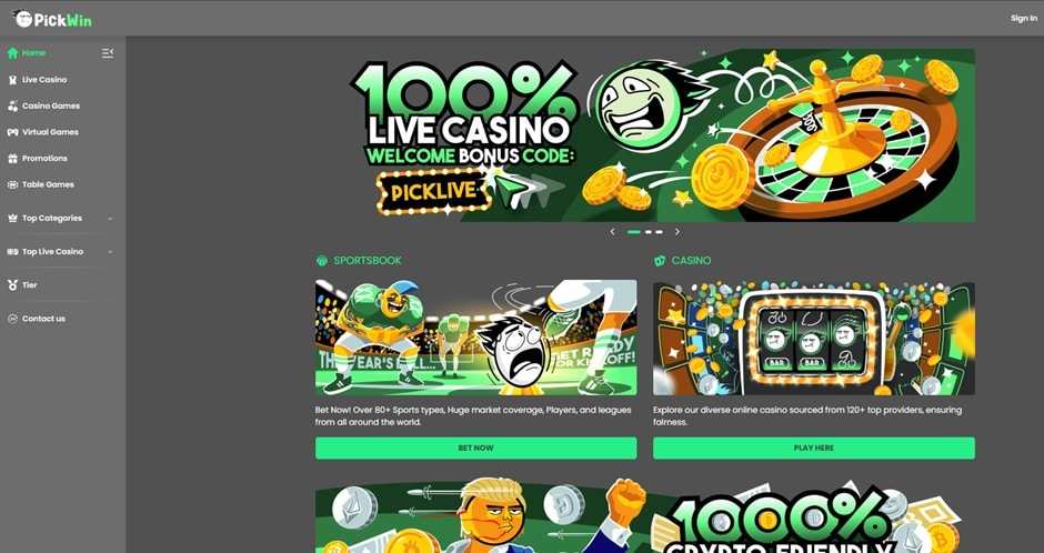PickWin Casino