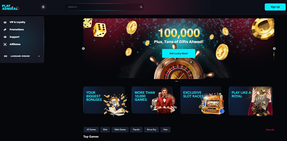 Play Admiral Casino
