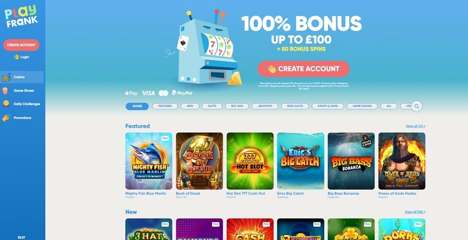 Play Frank Casino