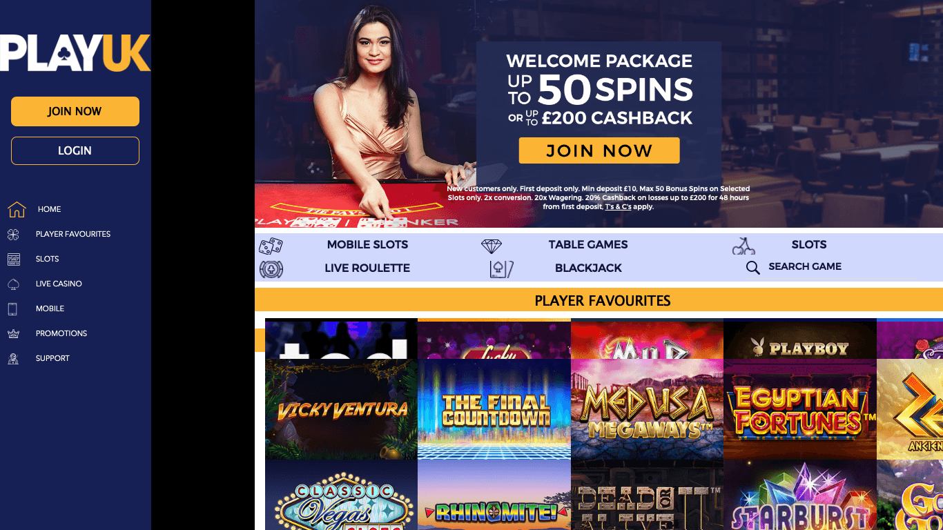 Play UK Casino