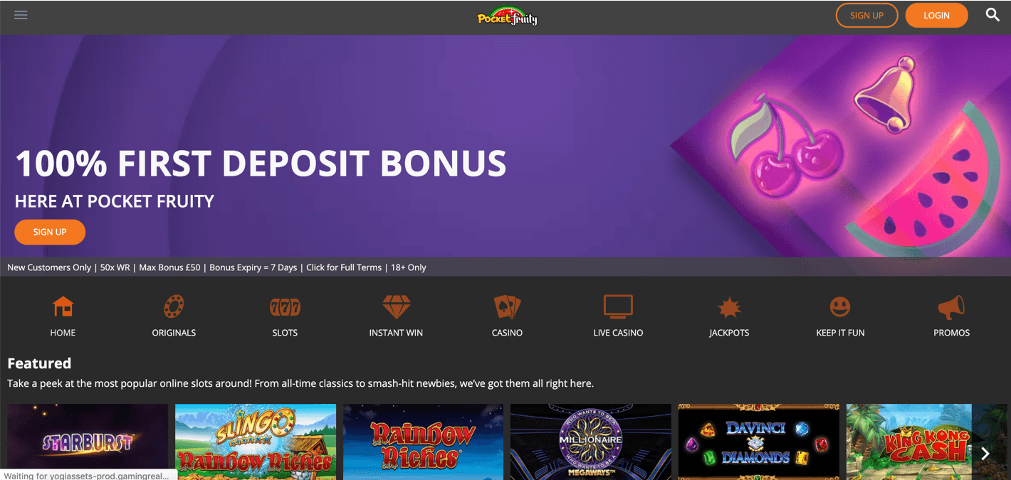 Pocket Fruity Casino