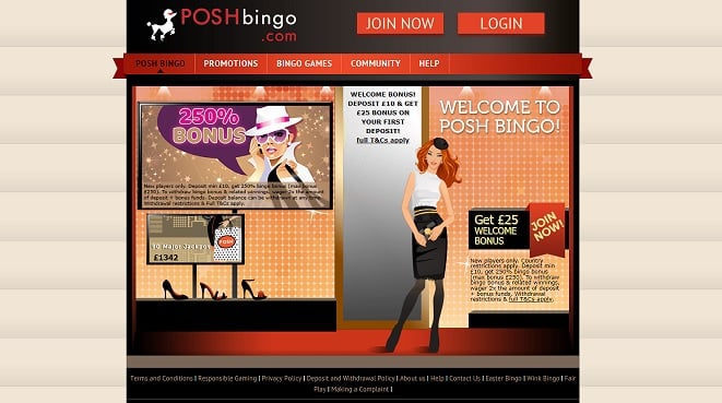 Posh Bingo Casino