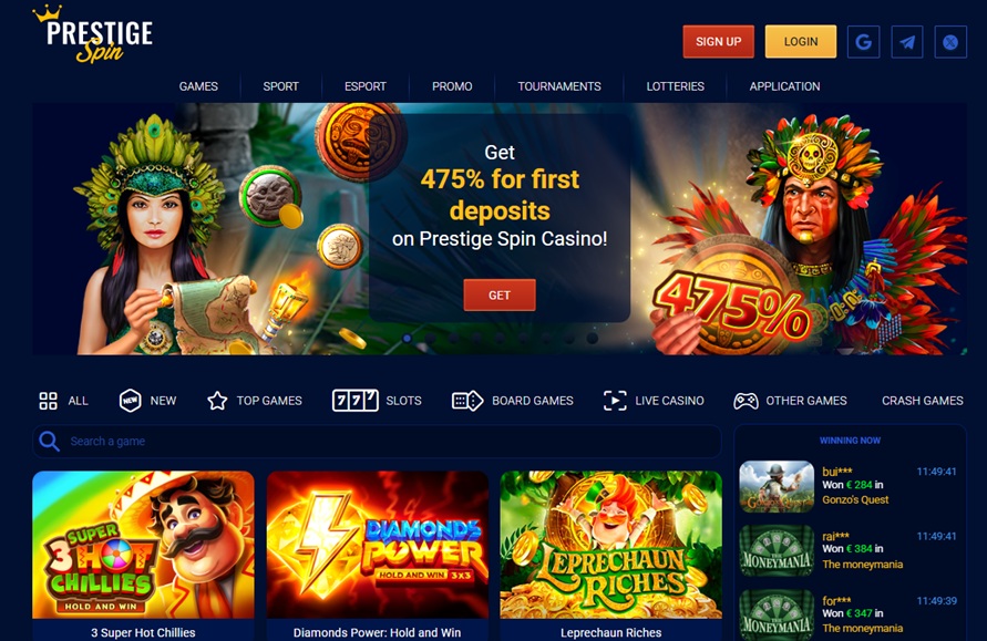 Prestige Spin Casino