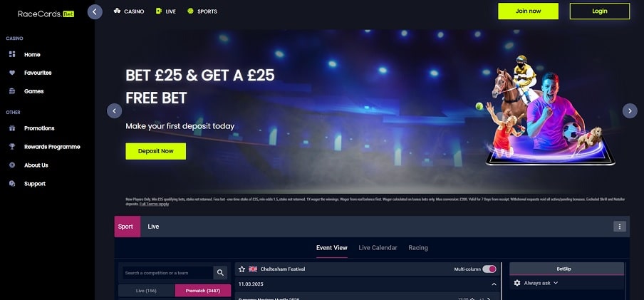 RaceCards.bet Casino
