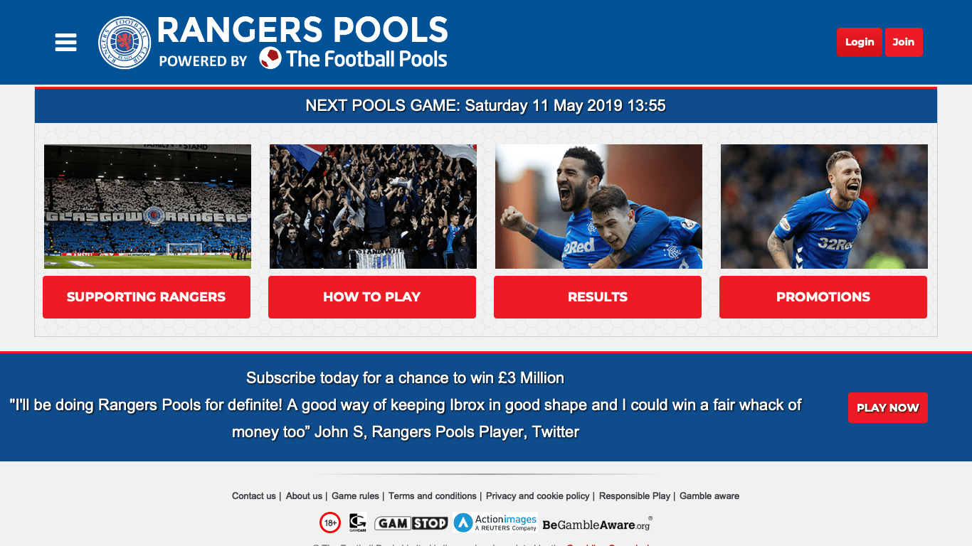 Rangers Pools Casino