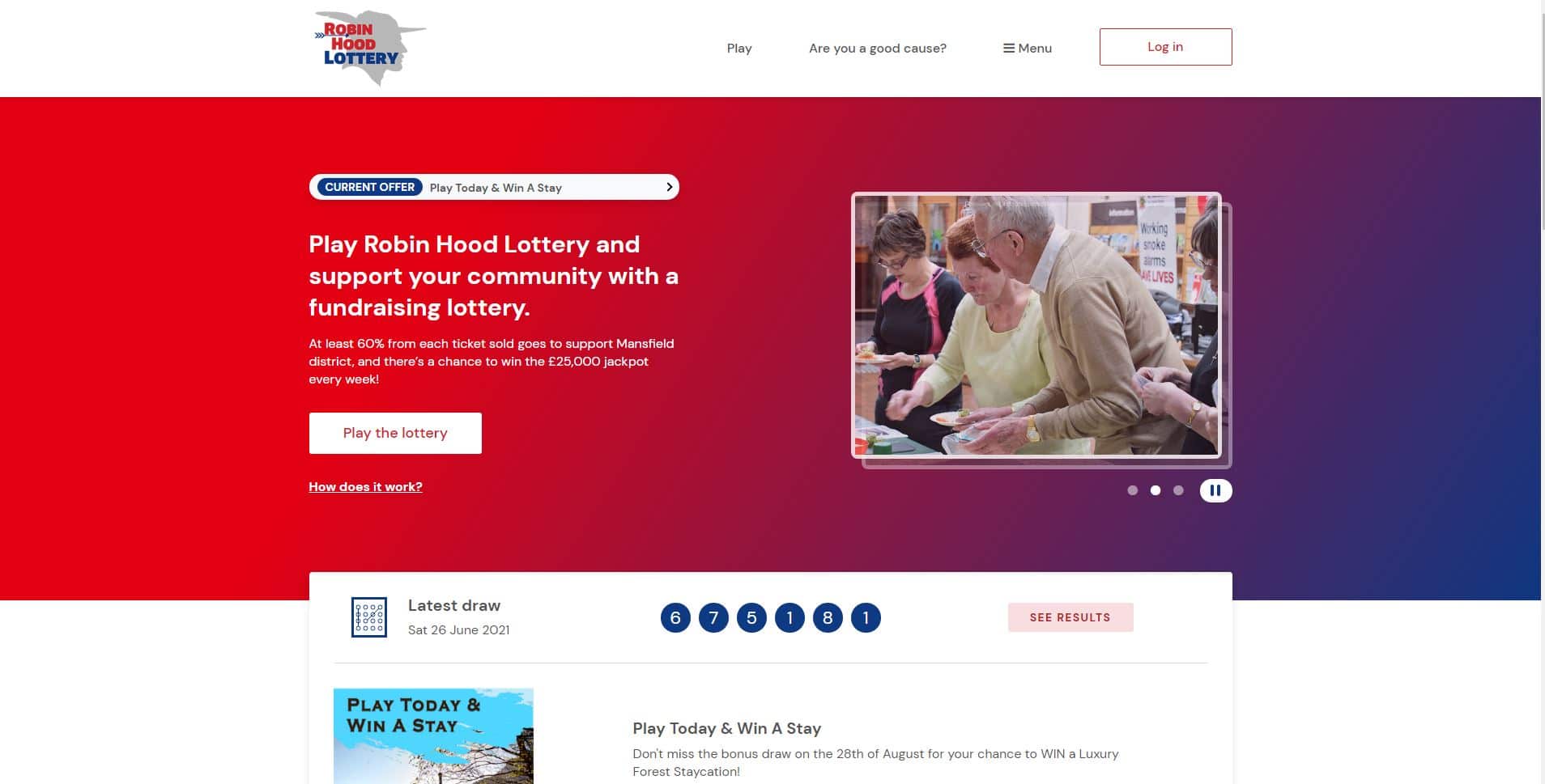 Robin Hood Lottery Casino