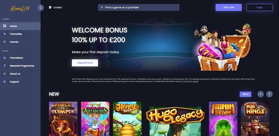 Roulette UK Casino