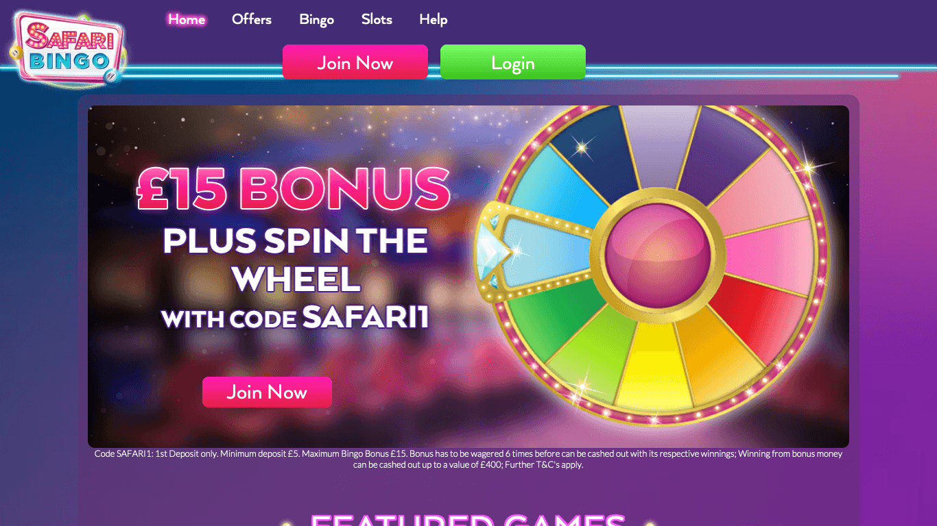 Safari Bingo Casino