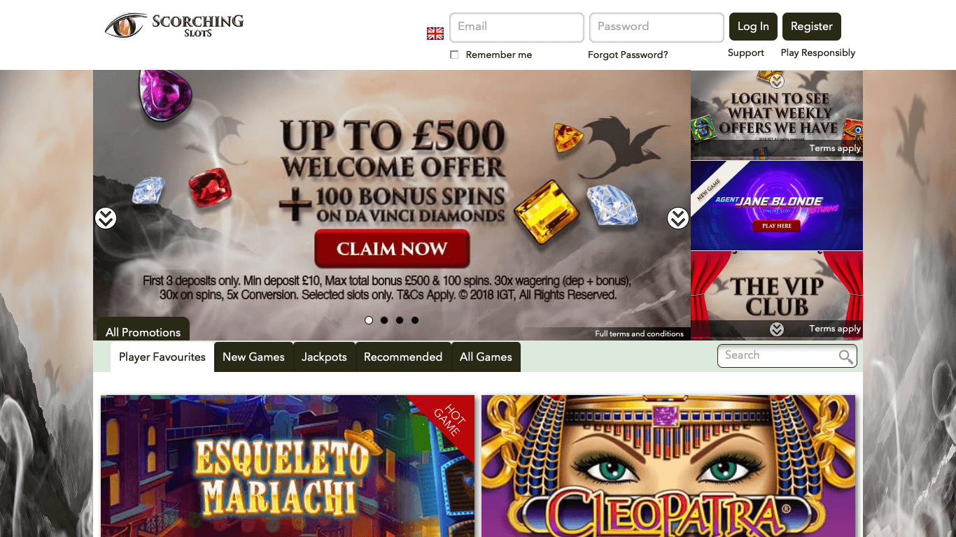 Scorching Slots Casino