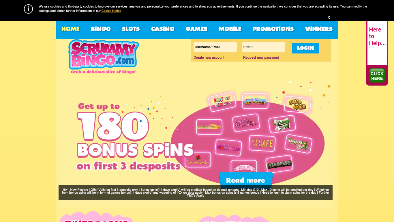 Scrummy Bingo Casino