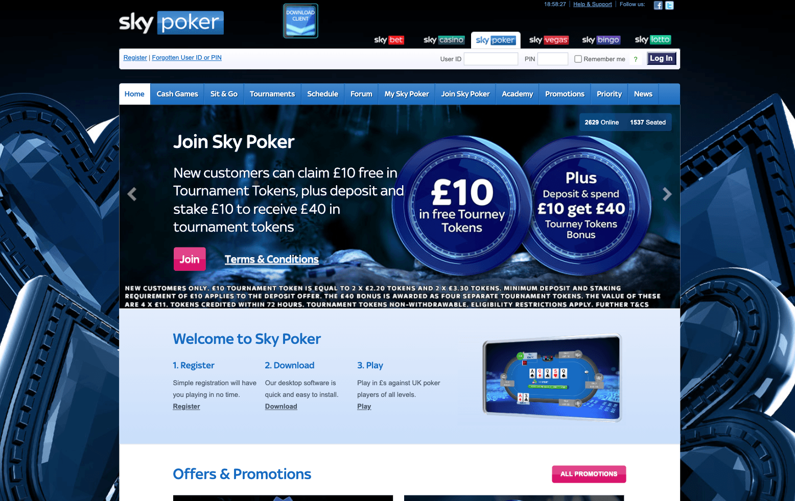 Sky Poker Casino