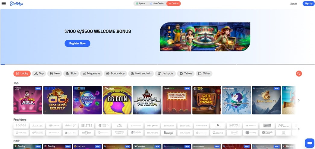 SlotNEO Casino