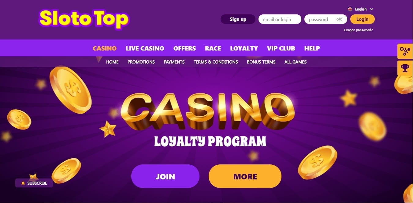 SlotoTop Casino