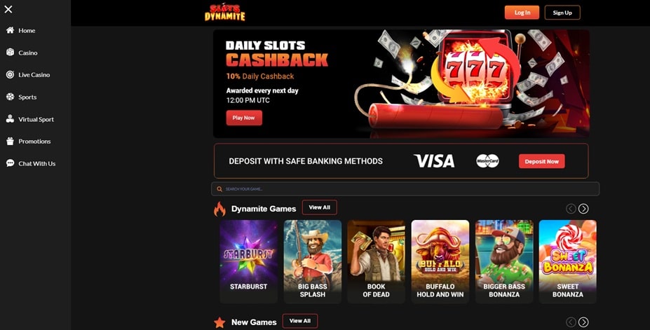 Slots Dynamite Casino