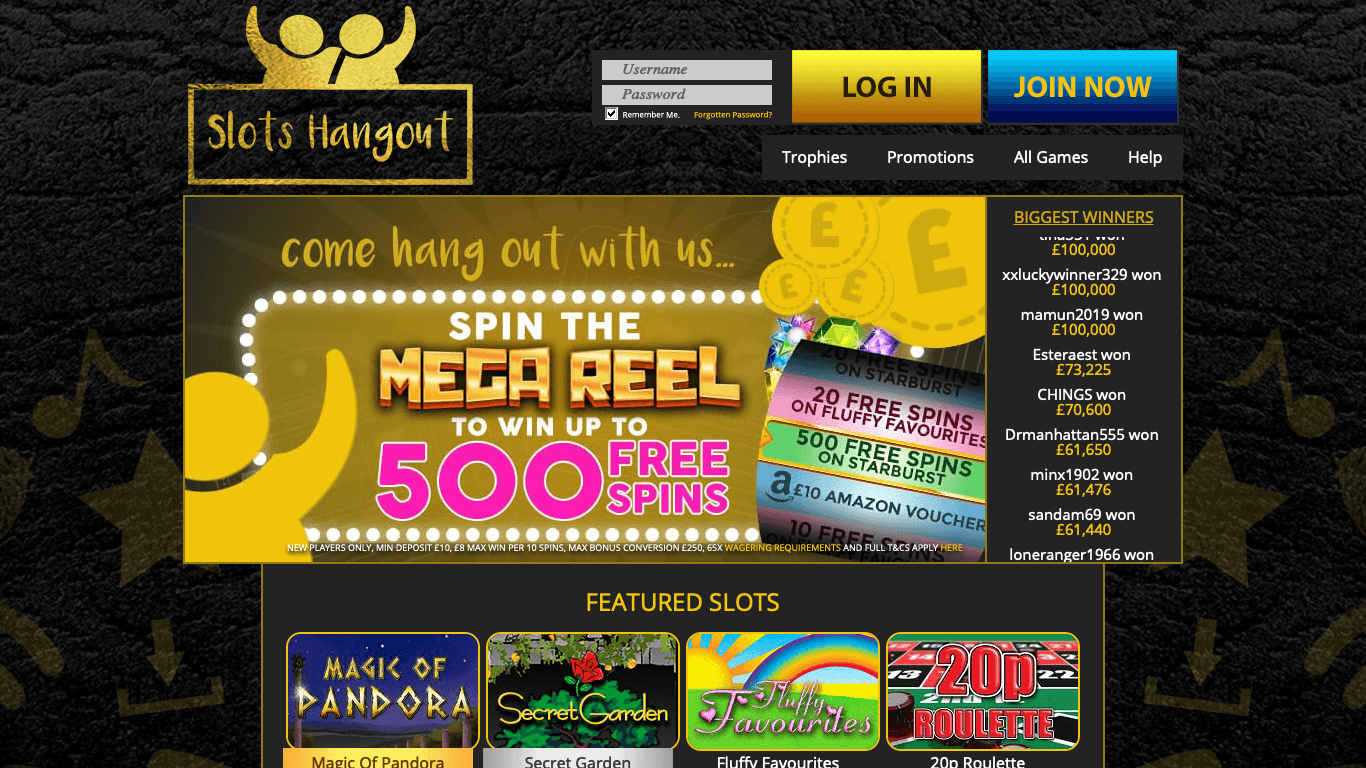 Slots Hangout Casino